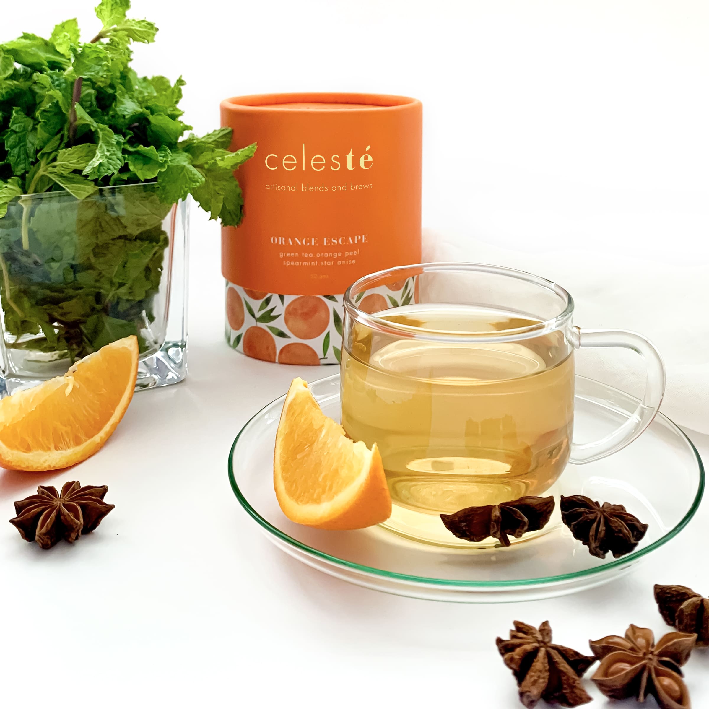 Green Tea | Orange Escape