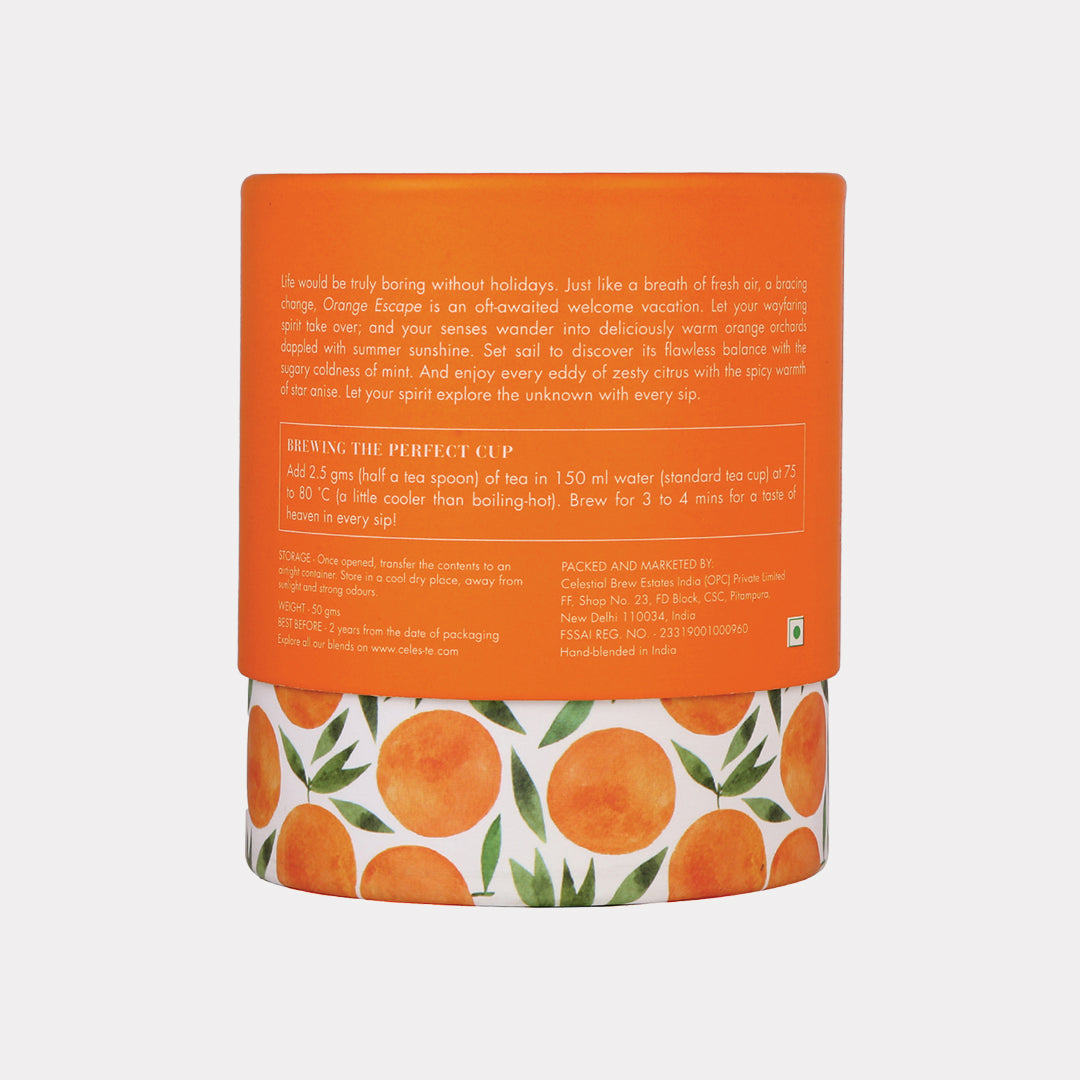 Green Tea | Orange Escape